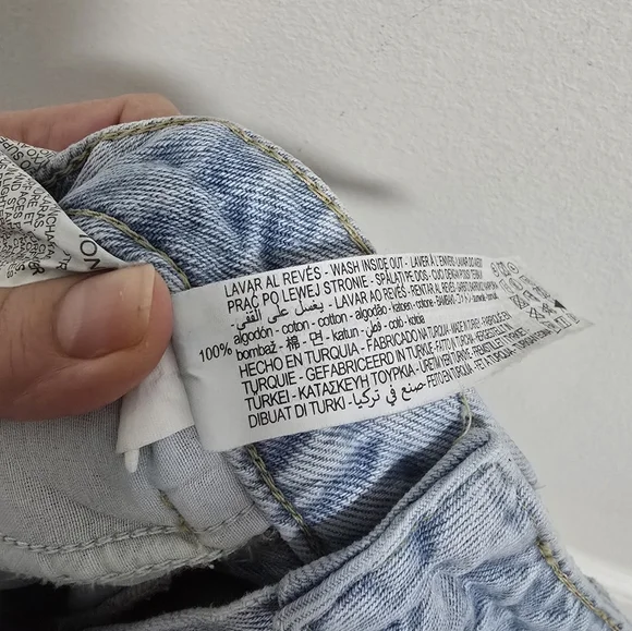 Zara high rise mom straight leg jeans size 2 - Picture 8 of 8